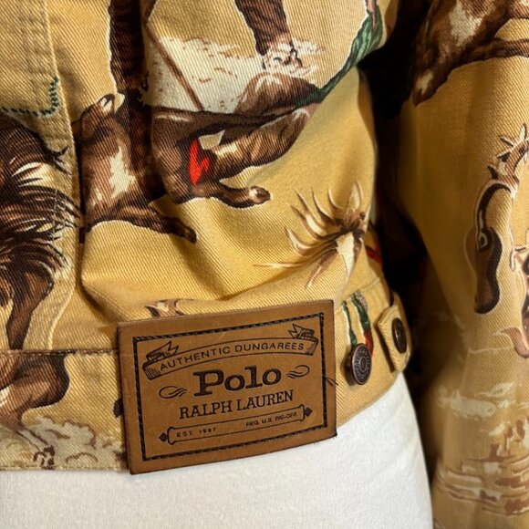 Iconic Vintage Ralph Lauren Cropped Rodeo Western Jacket Size Medium - Picture 8 of 10